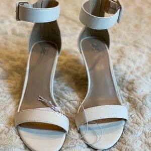 Brand New strappy wedge heels Sz. 10 NWT